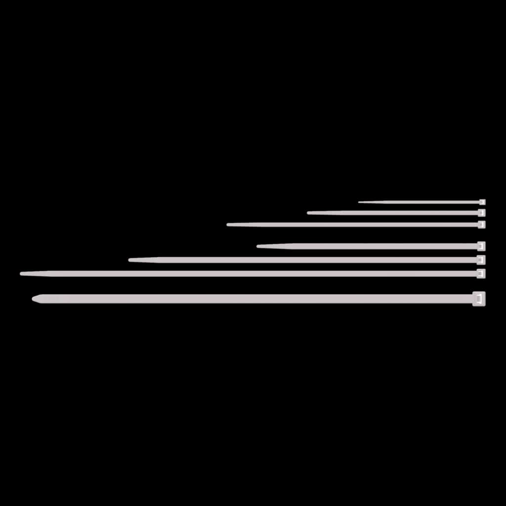Nylon cable ties - 3.6 x 200 mm - White version